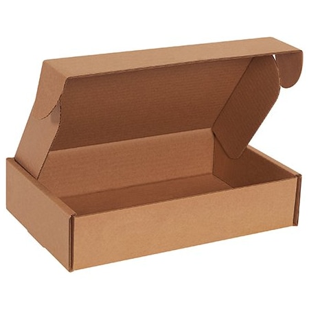 Bsc Preferred 12 x 8 x 2-3/4'' Kraft Deluxe Literature Mailers, 50PK BUY00014574